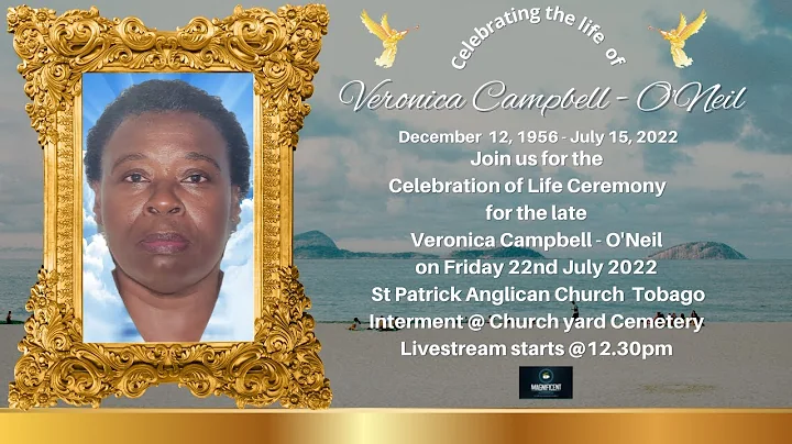 Celebrating the life of Veronica Campbell - O'Neil