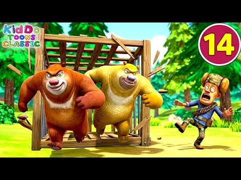 भालुओं ने लिया लक्खा से पन्गा | Boonie Bears Bust Ep 14 |Bablu Dablu Adventure Cartoon| Boonie Bears