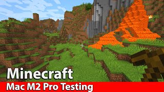 Minecraft - Mac M2 Pro Testing (Vanilla & Modded)