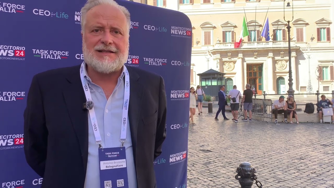 Intervista a Antonio Bruzzone, Amministratore Delegato, BolognaFiere S.p.A. - Task Force Italia