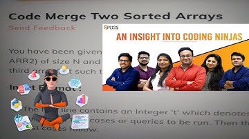 Code Merge Two Sorted Arrays. JAVA