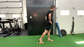 Blackboard: Split Stance Push Off