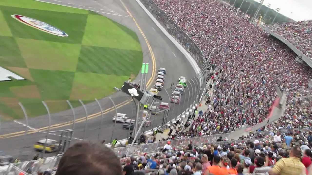2013 Daytona 500 from the Stands
