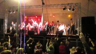 dr busker live at the great dorset steam fair 2014