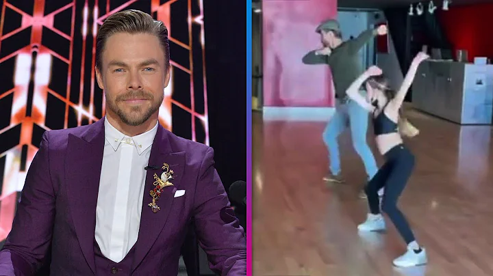 Watch Derek Hough Give AJ McLean's Daughter Privat...