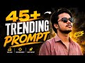45+ AI prompts 🔥| Gemini photo editing | insta viral prompt #shorts 