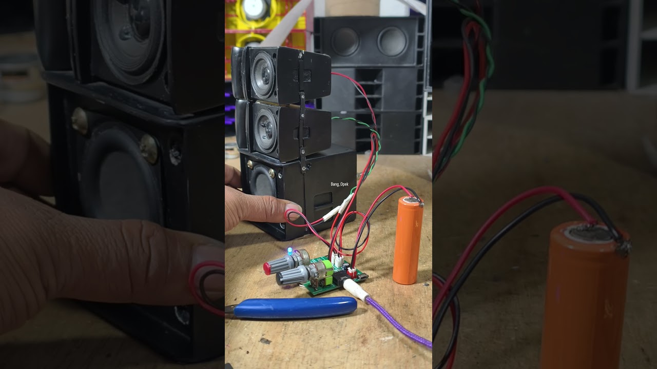 miniatur sound system