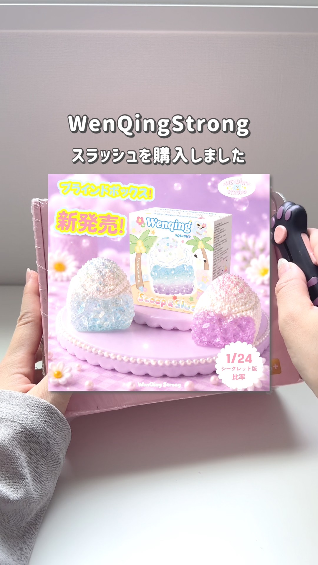 Wenging Strong スクイーズ Yu Squishy] Unboxing the Wenqingstrong Slush Series Squishies