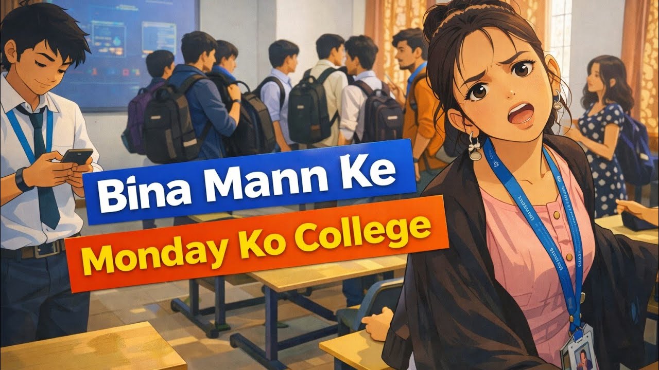 BINA MANN KE MONDAY KO COLLEGE JANA PADA | #dailyvlog | #students | #friendsvlog | #collegelife