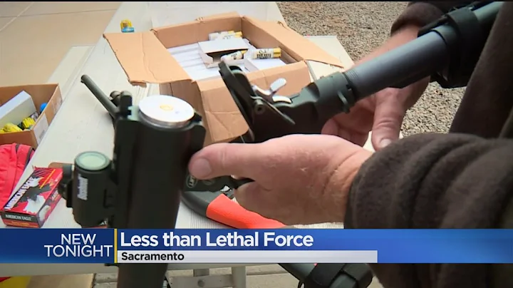 Sacramento Police Department Trained Using Less Than Lethal Force
