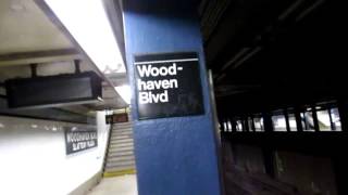 Update along Queens blvd line with brand new count down clocks!!