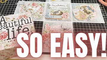 HOW TO MAKE AN (EASY YET GORGEOUS) EXPLOSION CARD! Card making tutorial 2023 | UNIQUELY CREATIVE