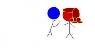 Stick Death - 2 classmates fighting