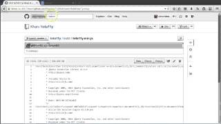 Quickly test JavaScript libraries from GitHub on live websites