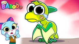 Funny FLYING BABY DINO Joke | Club Baboo | 1 HOUR Hilarious Dino Video for Kids | Pteradactyl T-Rex