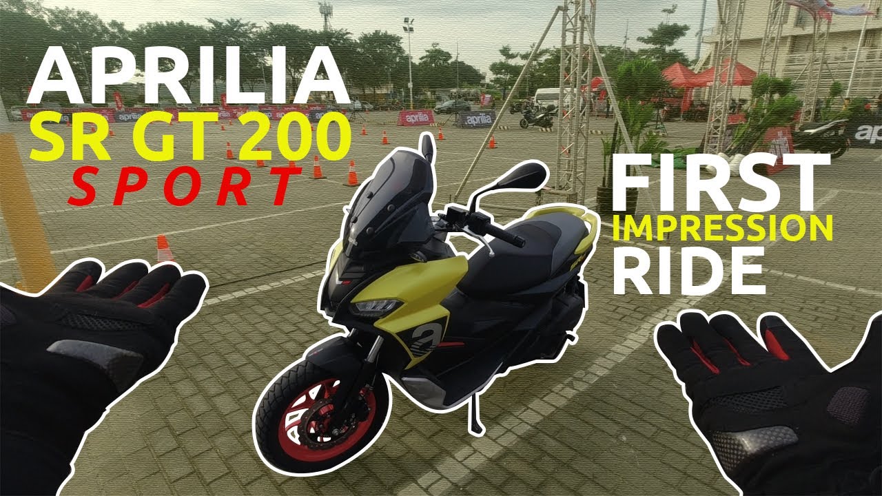Aprilia SR GT 200 Sport First Impression Ride Is it worth the money
