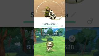 Got Fully Evolved Sandacona in pokemon go.