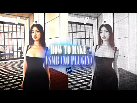 How to make motion blur (vsmb) ; after effects [No Plugin]