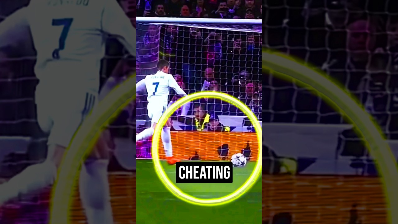 Ronaldo CHEATING Penalty