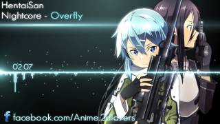 Nightcore - Overfly chords