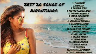 BEST 20 SONGS OF #NAYANTHARA | #NONSTOP|