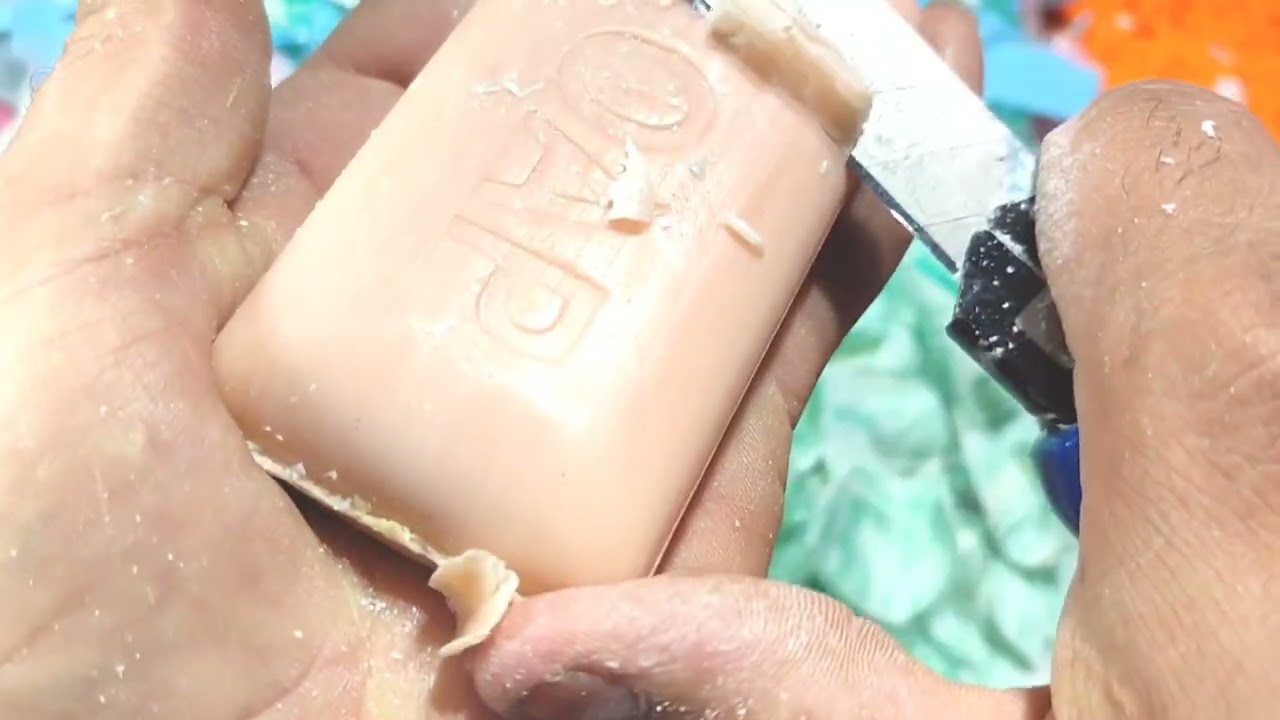 ASMR Carving soap. Soothing cutting soap | ASMR soap.