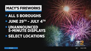Macy’s 4th Of July Fireworks Start Monday