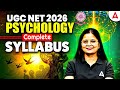 UGC NET Psychology | UGC NET Psychology Syllabus 2026 | UGC NET Psychology 2026 By Anjali Mam