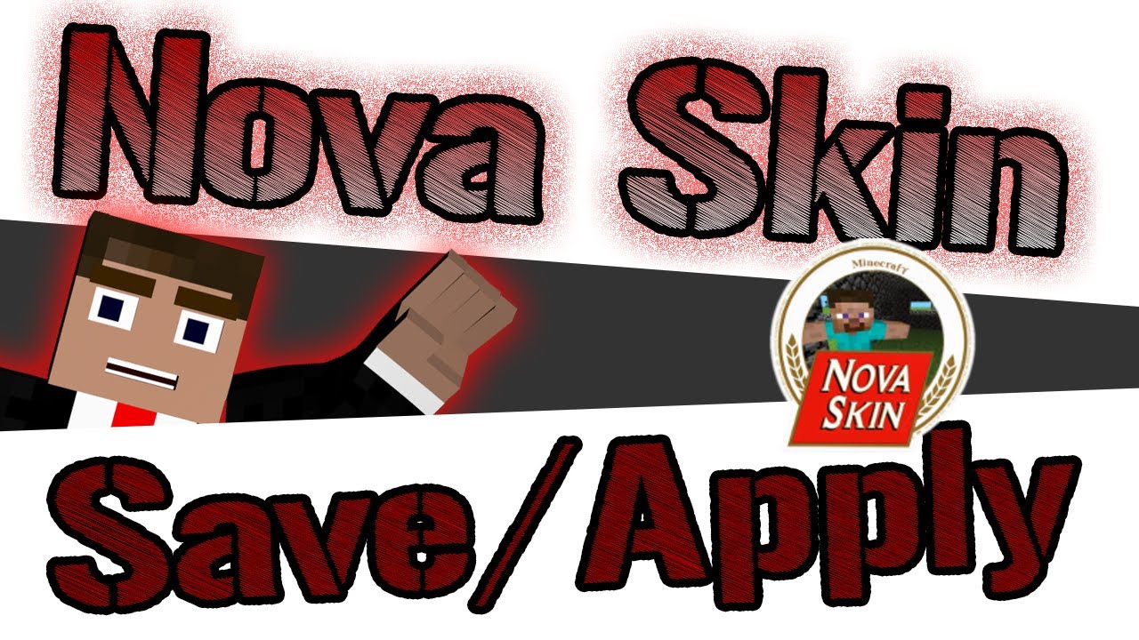 Minecraft Nova Skin How To Save Apply Your Skin Hd Youtube