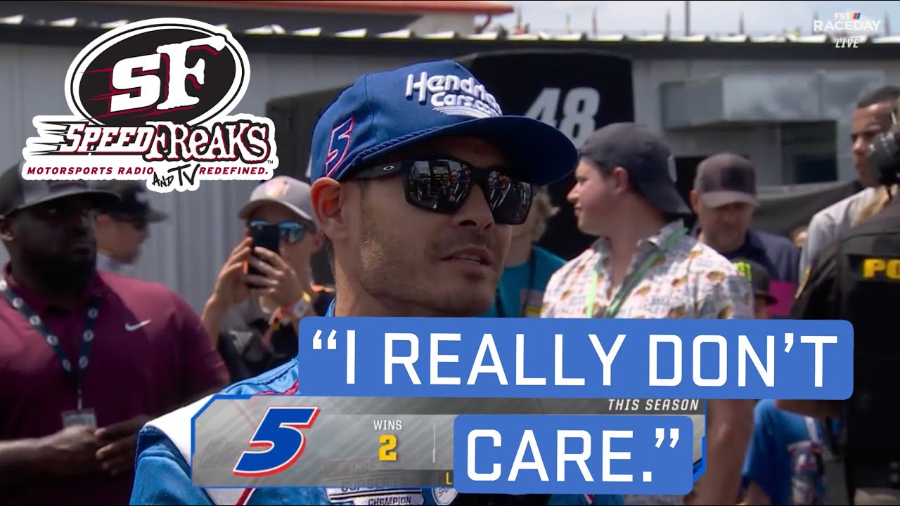 Kyle Larson doesn't care about getting a NASCAR playoff waiver