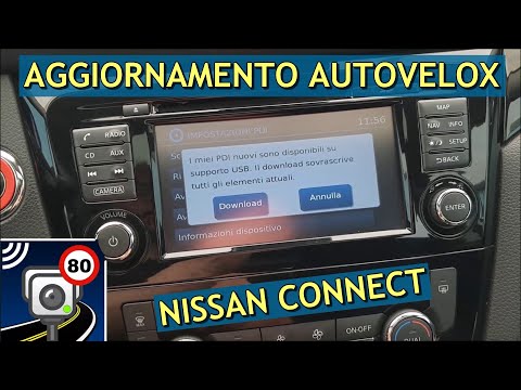 2020 Aggiornamento Punti Autovelox Navigatore Nissan Connect Qashqai J11 X-trail Juke