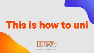 This is how to uni | Study your way with Torrens University Australia