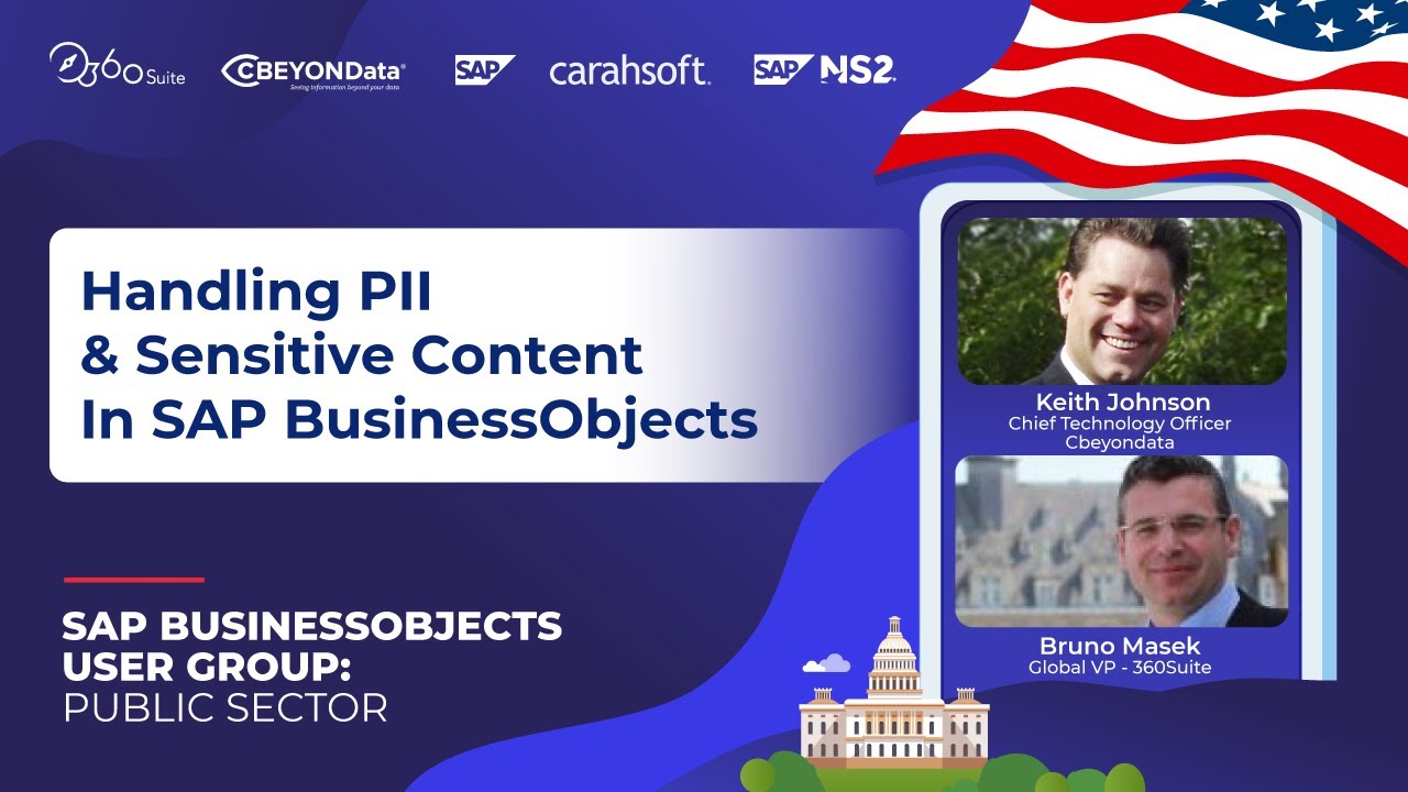 Handling PII & Sensitive Content In SAP BusinessObjects