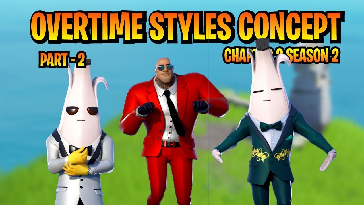 Fortnite Chapter 2 Season 2 Overtime Skin Style Concepts Part 2