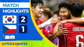 South Korea 2-2 Czech Republic | Highlights | FIFA World Cup 2026 | Untoz Sports