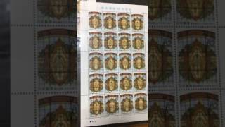動画有り！！総額156589円分　切手シートコレクション