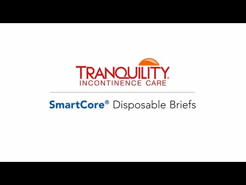 Tranquility Smartcore Disposable Briefs
