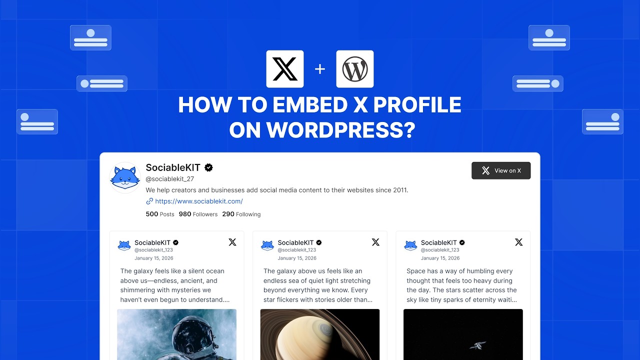 How to Embed Twitter profile on WordPress? (2026) - YouTube