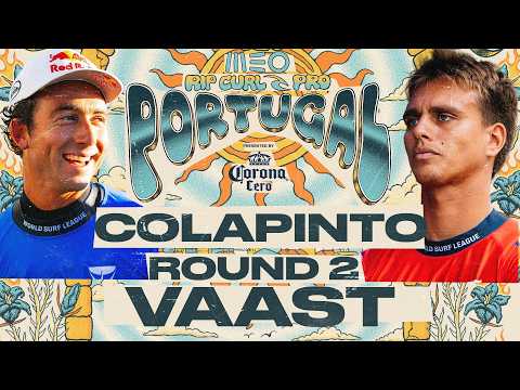 Griffin Colapinto vs Kauli Vaast | MEO Rip Curl Pro Portugal presented by Corona Cero 2026 - Round 2
