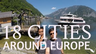 Backpacking 18 Cities in Europe | GoPRO H3+ and SJ4000 [HD]