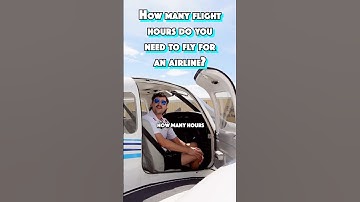 How Many Flight Hours to Become an Airline Pilot?!#airlinepilot  #pilotlife #pilot #fly #airlines