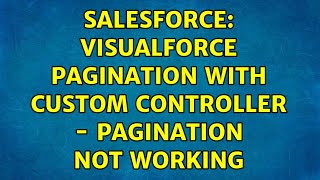Salesforce: Visualforce Pagination with custom Controller - Pagination not working