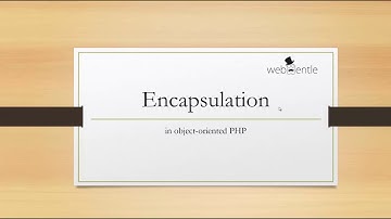 Encapsulation in PHP | OOPS  Concepts in PHP in Hindi ( Encapsulation) | Part-3