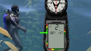 Oceanic ProPlus_2 dive computer - Tutorial - m3s2