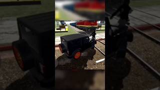 Indian bike driving 3D new update train and thar funny glitch video #indianbikedriving3d