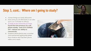 Study Strategies & Test-taking Skills Workshop (August 2021)