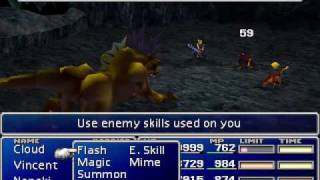 Ffvii Remix Version 2.0 - Enemy Skill Mods Trine On Disc 3