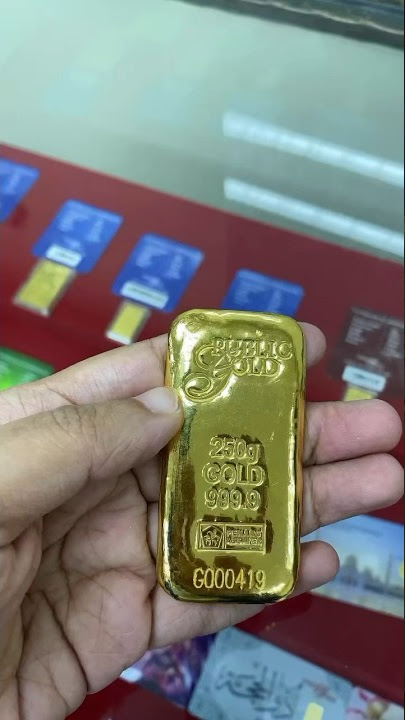 Kenaikan harga emas 250gram #simpanemas #goldbar #publicgold