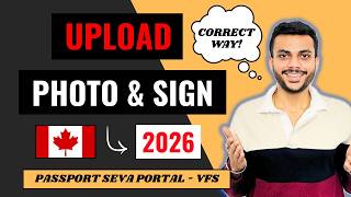 How To Upload Photo and Signature In PCC/OCI/Passport Application? | Passport Seva Portal! screenshot 3