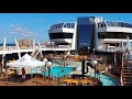 MSC Divina upper decks walk-through MSC Divina upper decks walk-through